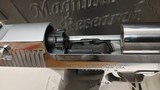 Lightly used Magnum Research DE50 50AE 6 1/2" barrel stainless 1 magazine hard plastic case - 21 of 22