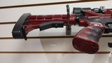 Lightly used Anderson AM15 7.62x39 16" barrel 10 round magadjustable stock 3-9x40 scope electric raspberry color - 25 of 25