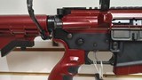 Lightly used Anderson AM15 7.62x39 16" barrel 10 round magadjustable stock 3-9x40 scope electric raspberry color - 15 of 25