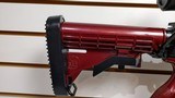 Lightly used Anderson AM15 7.62x39 16" barrel 10 round magadjustable stock 3-9x40 scope electric raspberry color - 16 of 25