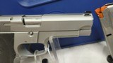 Used Smith & Wesson Model 5943
Double action only stainless 4" barrel
9mm 3 15 round mags original hard plastic case - 22 of 23
