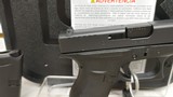 new Glock 42 G3 380ACP 6+1 3.25 FS W/TWO 6RD MAGS, ACC + CASE new in hard plastic box - 12 of 19