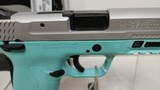 new Smith & Wesson M&P9 Shield EZ 3.62" barrel9mm Pistol with Robins Egg Blue Frame and Silver Slide - 16 of 20