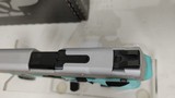 new Smith & Wesson M&P9 Shield EZ 3.62" barrel9mm Pistol with Robins Egg Blue Frame and Silver Slide - 9 of 20