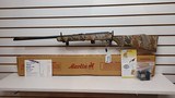 Lightly used Marlin 25N 22LR 22" barrel realtree advantage camo lock manuals original box good condition - 1 of 21