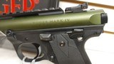 new Ruger MKIV 2245 LT 22PST 4.4 GRN2 mags hard plastic case new in box - 2 of 17