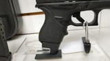 Used G42 G3 380ACP 6+1 3.25 FS W/TWO 6RD MAGS, ACC + CASE plus 2 6 round and 2 10 round aftermarket mags custom finish night sights good condition - 12 of 16