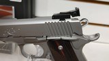 New Kimber Stainless Target II 5? 7+1 .45 ACP Adjustable Sights 1 magazine hard plastic case new in box - 2 of 17