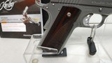 New Kimber Stainless Target II 5? 7+1 .45 ACP Adjustable Sights 1 magazine hard plastic case new in box - 16 of 17
