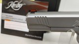 New Kimber Stainless Target II 5? 7+1 .45 ACP Adjustable Sights 1 magazine hard plastic case new in box - 8 of 17