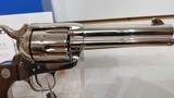 Unfired ColtSAA 3rd Gen .44-404 3/4" barrel Nickel finishModel P1941 in original box - 22 of 23