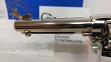 Unfired ColtSAA 3rd Gen .44-404 3/4" barrel Nickel finishModel P1941 in original box - 4 of 23