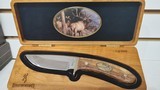 Browning 25 LE Fixed Blade Limited Edition Elk with Display case very good condition reduced to sell - 6 of 8