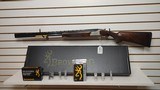 New Browning Miller 425 28 gauge 30" barrel invector chokes 2 ic 1 skt 1 mod lock 2 extra trigger shoes tools choke wrench manuals new in box - 1 of 24