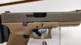 New Glock Gen 5 17 Davidsons Dark Earth Patriot Brown 9MM ACG-570153 17 round mags grip adjusters lock hard plastic case new in box - 4 of 19