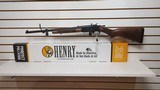 New HENRY SINGLESHOT 450BM BL/WD 22" barrel new in box - 1 of 23