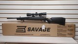 new Savage 110 APEX HUNT XP 350LEG 18PKG 575353-9X40 MOUNTED SCOPE new in box - 1 of 23