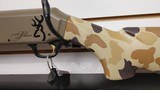 new Browning BRN 011430204 SIL FLD VTAN FDE 12 gauge3.5" CHAMBER28" BARREL 3 CHOKES LOCK wrench new in box - 3 of 25