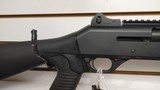 Used Benelli M4 Tactical 5+1 3" 12 GA 18.5" original box choke wrench ammo strap good condition reduced - 20 of 25
