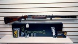 New Browning Miller 725 20 gauge 32" barrel 5 chokes 3 trigger shoes wrench spare sights with holder new in box - 14 of 23