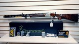 New Browning Miller 725 20 gauge 30" barrel 5 chokes 3 trigger shoes wrench spare sights with holder new in box - 1 of 22