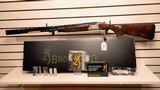 New Browning 425 Grade 6 Gray 28 gauge 30" barrel 4 chokes 3 trigger shoes choke wrench allen wrench lock manual new in box - 1 of 22