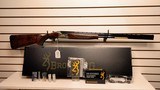 New Browning 425 Grade 6 Gray 28 gauge 30" barrel 4 chokes 3 trigger shoes choke wrench allen wrench lock manual new in box - 7 of 22