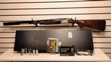 New Browning 425 Grade 6 Gray 28 gauge 30" barrel 4 chokes 3 trigger shoes choke wrench allen wrench lock manual new in box - 1 of 25