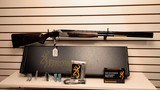 New Browning Citori Miller 425 20 gauge 30" barrel 4 chokes 3 trigger shoes choke wrench Allen wrench lock manual new in box - 3 of 25