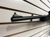 Used Remington Model 597 22 mag 19" barrel black synthetic stock and forearm golden antler scope good condition - 6 of 20