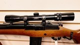 Used Ruger Mini-14 .223 20" barrel bushnell sharpshooter scope 1 30 round mag leather strap good condition - 13 of 24