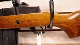 Used Ruger Mini-14 .223 20" barrel bushnell sharpshooter scope 1 30 round mag leather strap good condition - 8 of 24