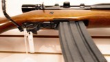 Used Ruger Mini-14 .223 20" barrel bushnell sharpshooter scope 1 30 round mag leather strap good condition - 20 of 24