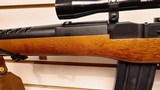 Used Ruger Mini-14 .223 20" barrel bushnell sharpshooter scope 1 30 round mag leather strap good condition - 12 of 24