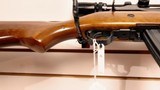 Used Ruger Mini-14 .223 20" barrel bushnell sharpshooter scope 1 30 round mag leather strap good condition - 21 of 24