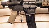 Used Smith & Wesson M&P 15 5.56 16" barrel flip up front and rear sights sparc vortex optic canvas sling good condition - 24 of 25