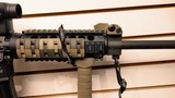 Used Smith & Wesson M&P 15 5.56 16" barrel flip up front and rear sights sparc vortex optic canvas sling good condition - 21 of 25