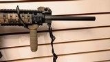 Used Smith & Wesson M&P 15 5.56 16" barrel flip up front and rear sights sparc vortex optic canvas sling good condition - 23 of 25