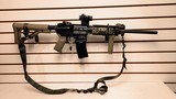 Used Smith & Wesson M&P 15 5.56 16" barrel flip up front and rear sights sparc vortex optic canvas sling good condition - 16 of 25
