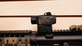 Used Smith & Wesson M&P 15 5.56 16" barrel flip up front and rear sights sparc vortex optic canvas sling good condition - 11 of 25