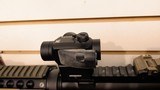 Used Smith & Wesson M&P 15 5.56 16" barrel flip up front and rear sights sparc vortex optic canvas sling good condition - 14 of 25
