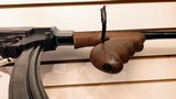 Used Auto Ordnance Thompson 22LR1 25 round stick mag 18" barrel with flash hider good condition - 23 of 25