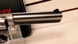 new Ruger RUG GP100 357 DA REV 6SS HB new in hard plastic case - 17 of 17