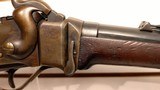 Used Civil War Sharps Carbine 1863M22" barrel 50-70 Pat: Oct 8th 1848R S Lawrence Pat Apr 12th 1859 SN:74332 - 18 of 25