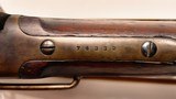 Used Civil War Sharps Carbine 1863M22" barrel 50-70 Pat: Oct 8th 1848R S Lawrence Pat Apr 12th 1859 SN:74332 - 12 of 25