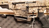 new VR80-RTSHOTGUN 12/20 BL/CAMO 3 AR-15 STYLE SEMI-AUTO with optics accessories and wheeled luggage case new in box - 9 of 24