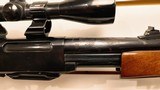Used Remington 7600 30-0622.5" barrelsome bluing corrosion Bushnell 3x-9x banner scope leather strap good working condition - 21 of 25