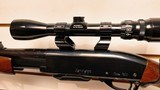 Used Remington 7600 30-0622.5" barrelsome bluing corrosion Bushnell 3x-9x banner scope leather strap good working condition - 12 of 25