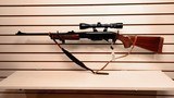 Used Remington 7600 30-0622.5" barrelsome bluing corrosion Bushnell 3x-9x banner scope leather strap good working condition - 2 of 25