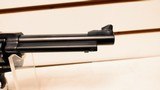 Used Ruger Single Six 5 1/2" barrel.22 and .22 mag cylinders hard plastic case manuals custom grips good condition - 16 of 20